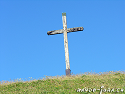 Croix située sur le Suchet